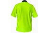 Tee-shirt de travail Pireneo RBT Jaune fluo et col gris